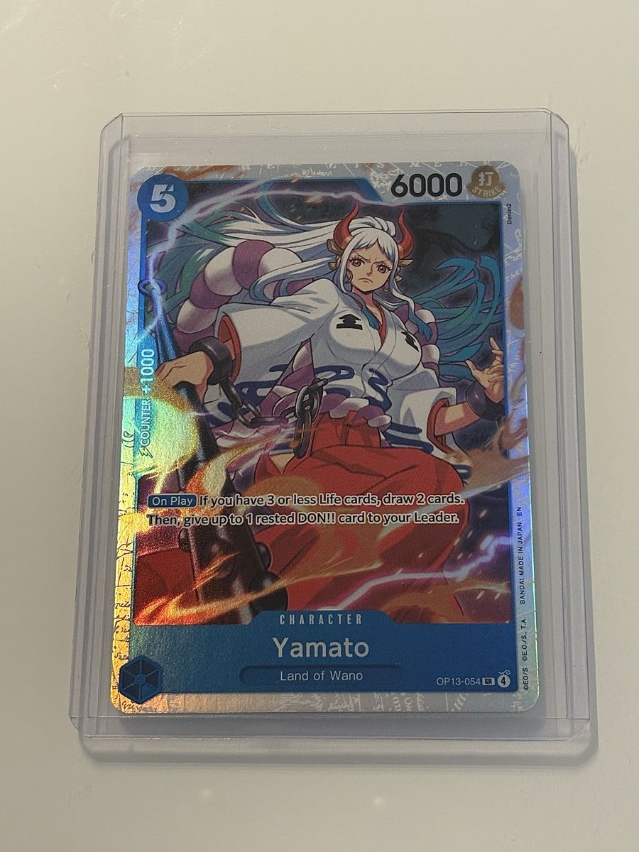 Bandai Sammelbilder & Trading cards: One Piece TCG - Yamato OP13-054 – Neu (gemäss Beschreibung) aus Pieterlen von Mira_o7