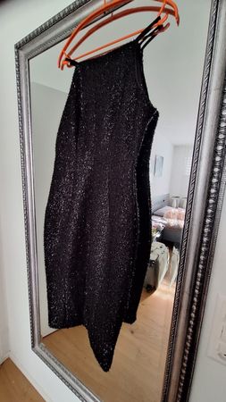 Sparkly Black Cocktail Dress