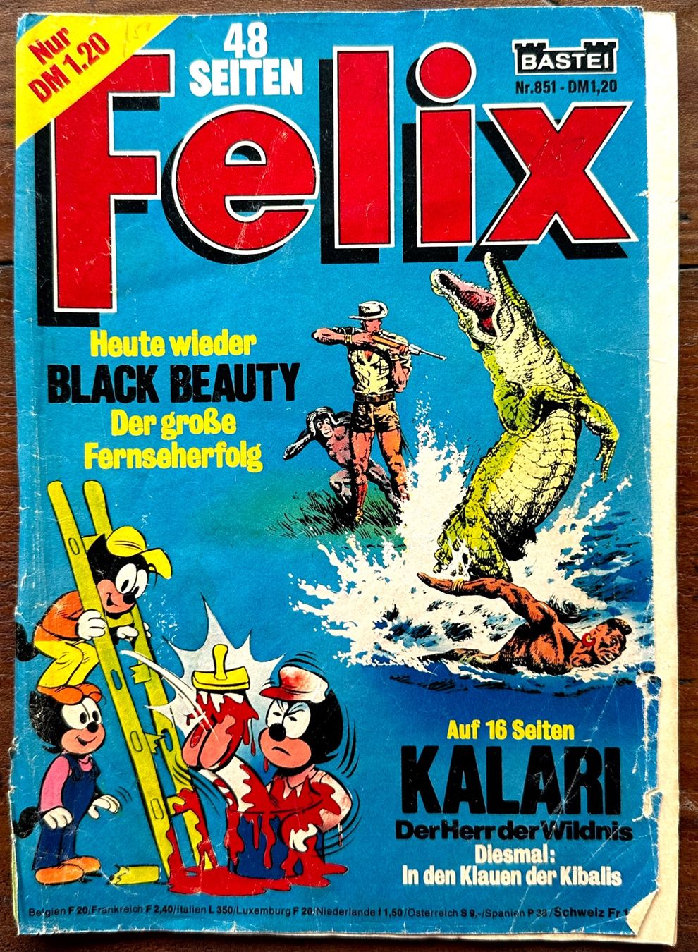 Fumetti: Felix Band Nr. 851, hunderte Comics ab 1.- eingestellt – Usato da Seltisberg venduto da quadartswiss