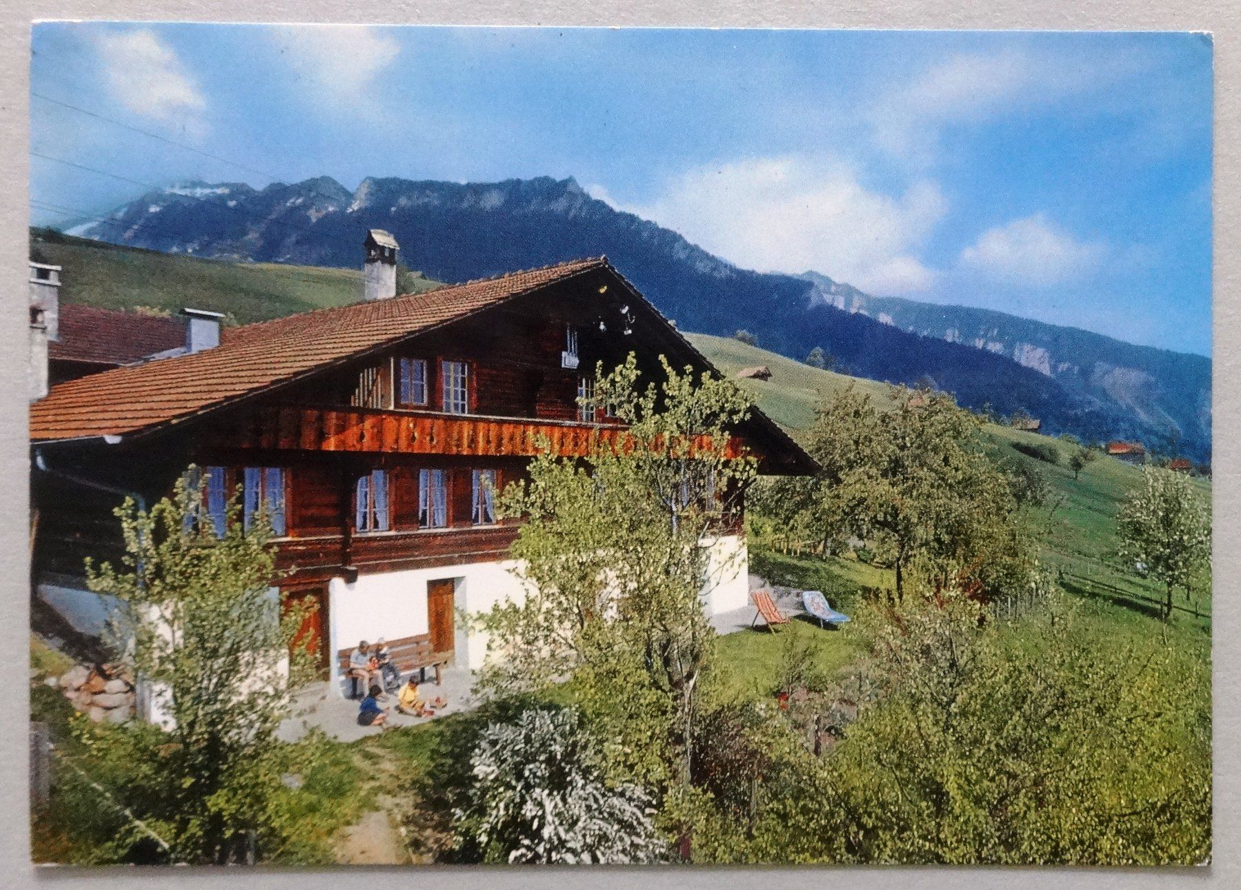 Cartoline postali: Langnauer Ferienheim, Sigriswil – Usato da Fétigny venduto da Billy2miny