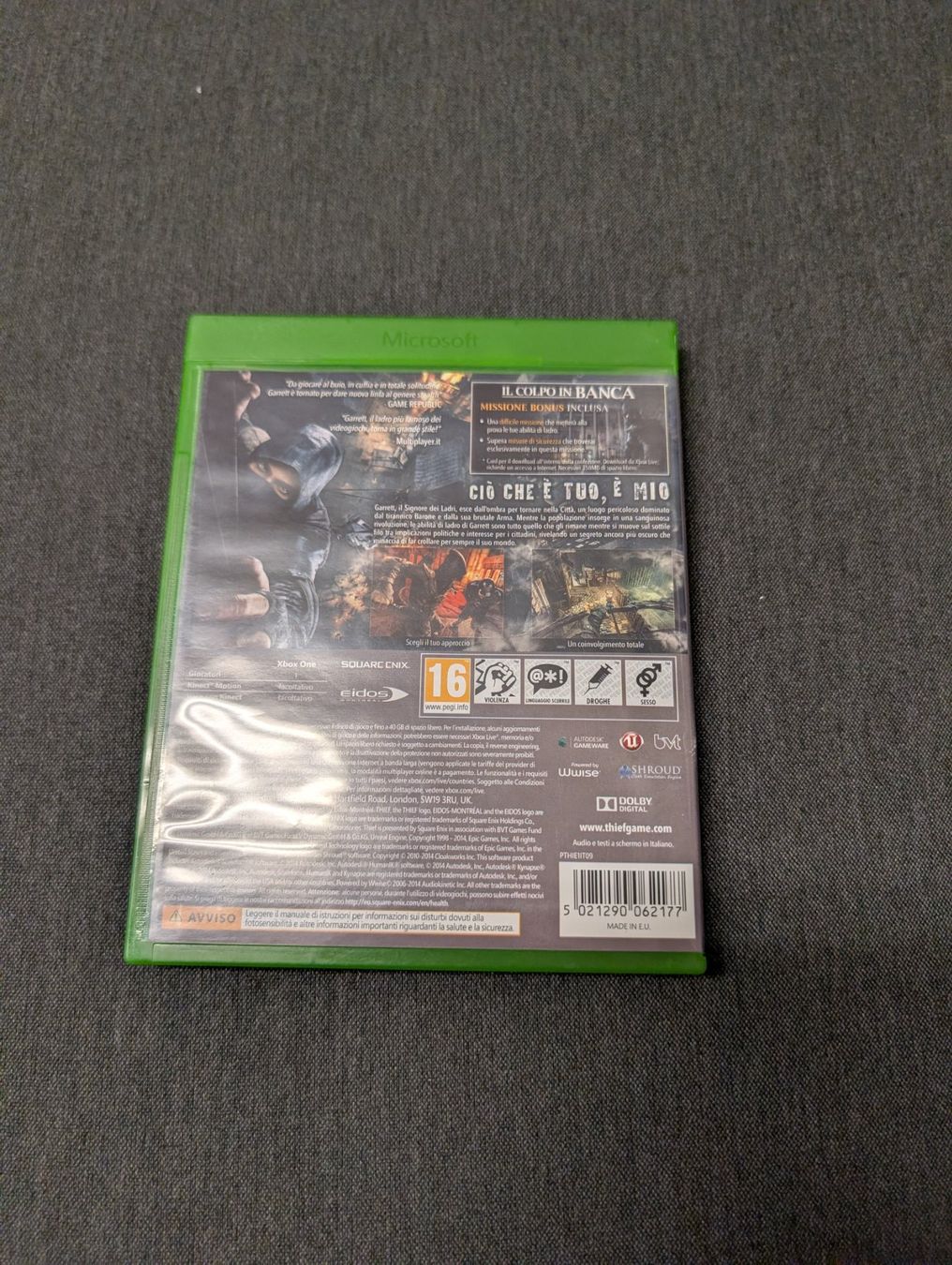 Giochi: Thief Microsoft Xbox Series x / one – Usato da Giubiasco venduto da Ticinerd 1