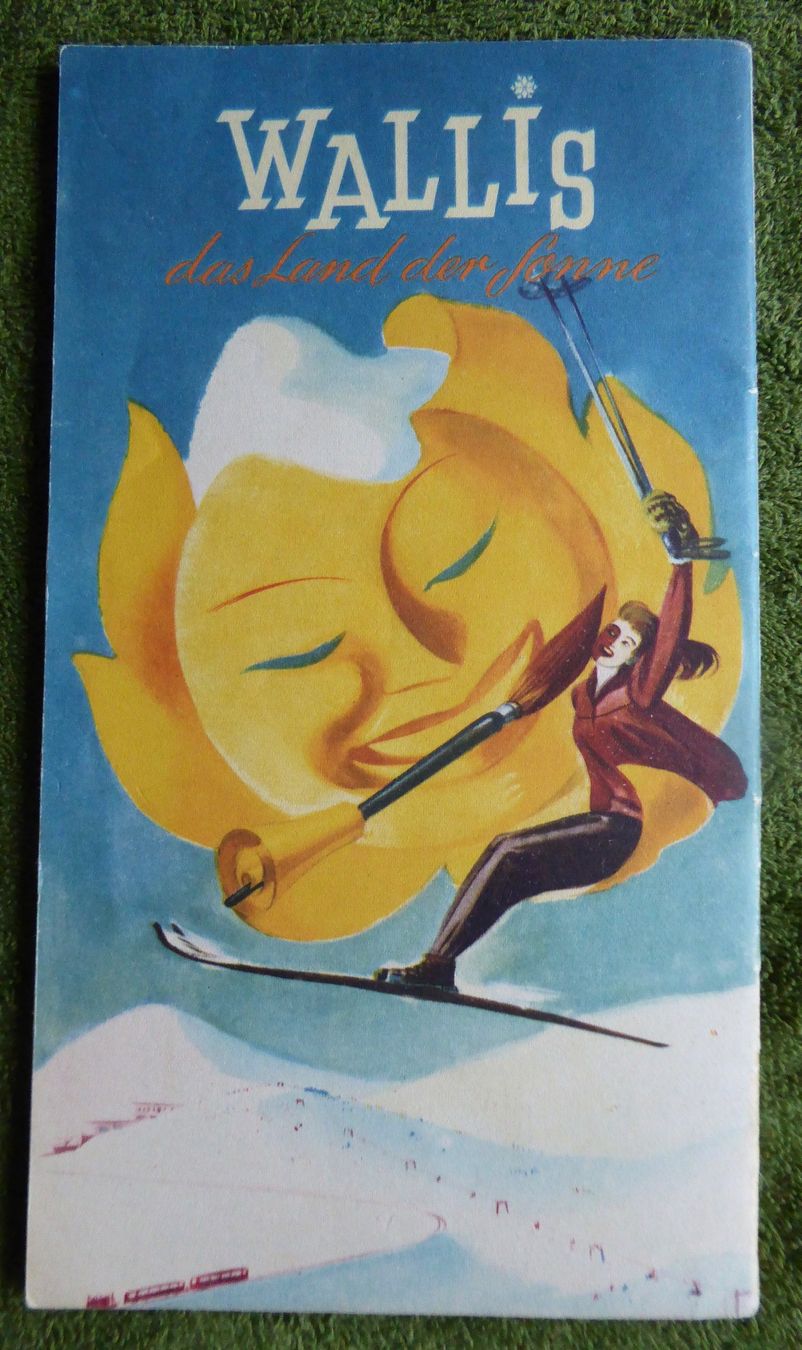 Dokumente: Das Wallis. Broschüre 1952 – Gebraucht aus Affoltern am Albis von Cadorso 1