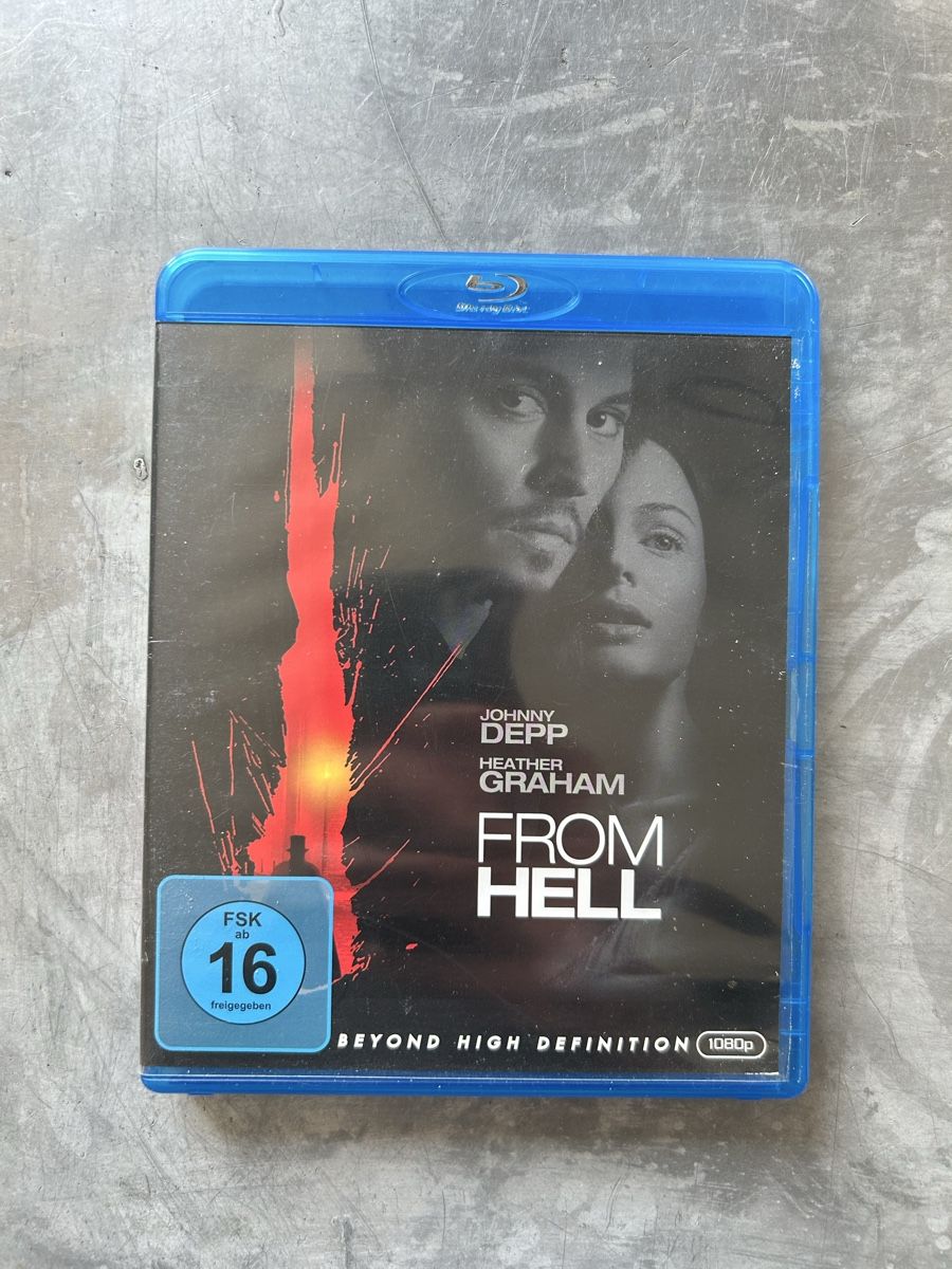 Alle DVDs: From Hell - Bluray - J. Depp, Thriller, Mystery [2001] – Gebraucht aus Winterthur von lenolson