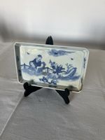 Antike, bemalte Platte, China, Asien, Deko, Rarität