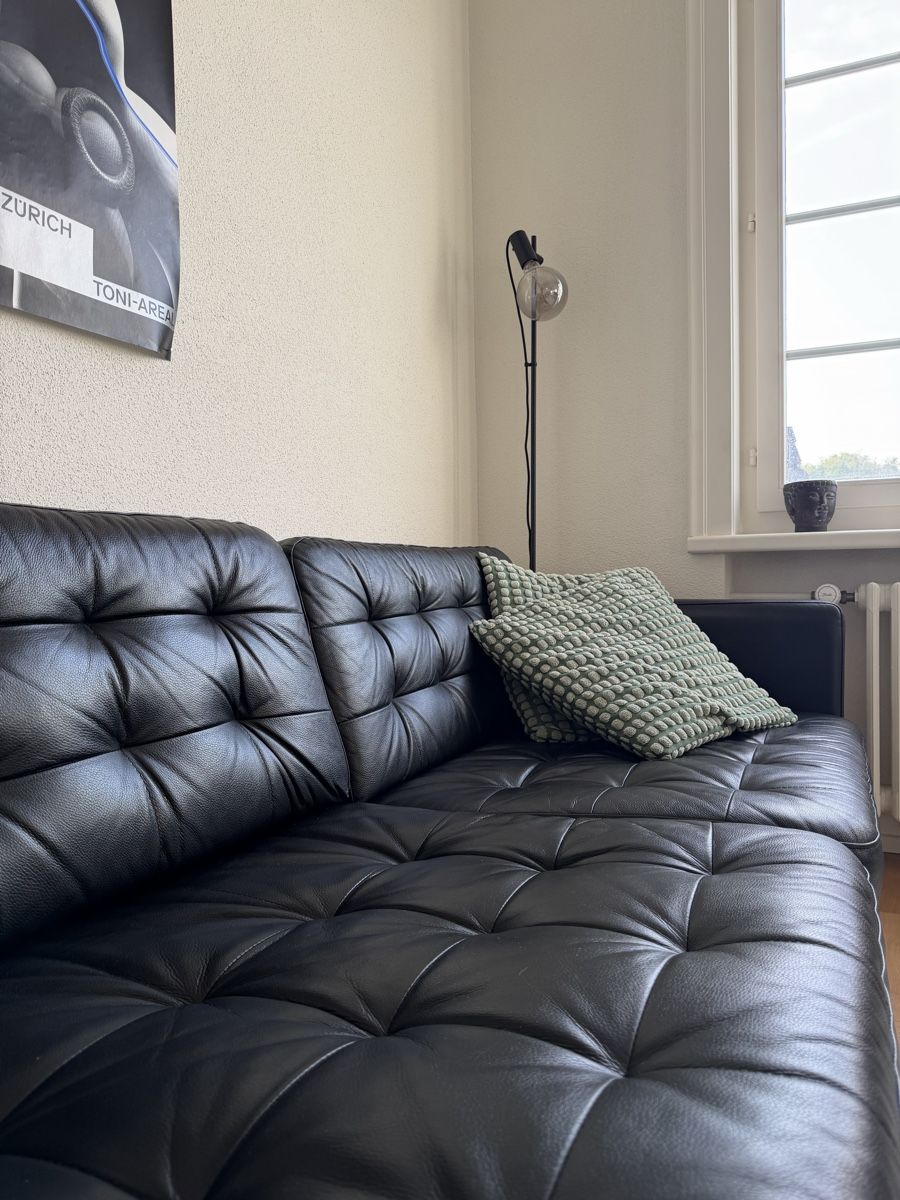 Divani: LANDSKRONA 4er-Sofa Schwarz – Usato da Winterthur venduto da kisremo 2