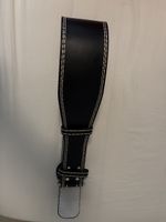 Gym Weight Lifting Belt, Padded Leather,
