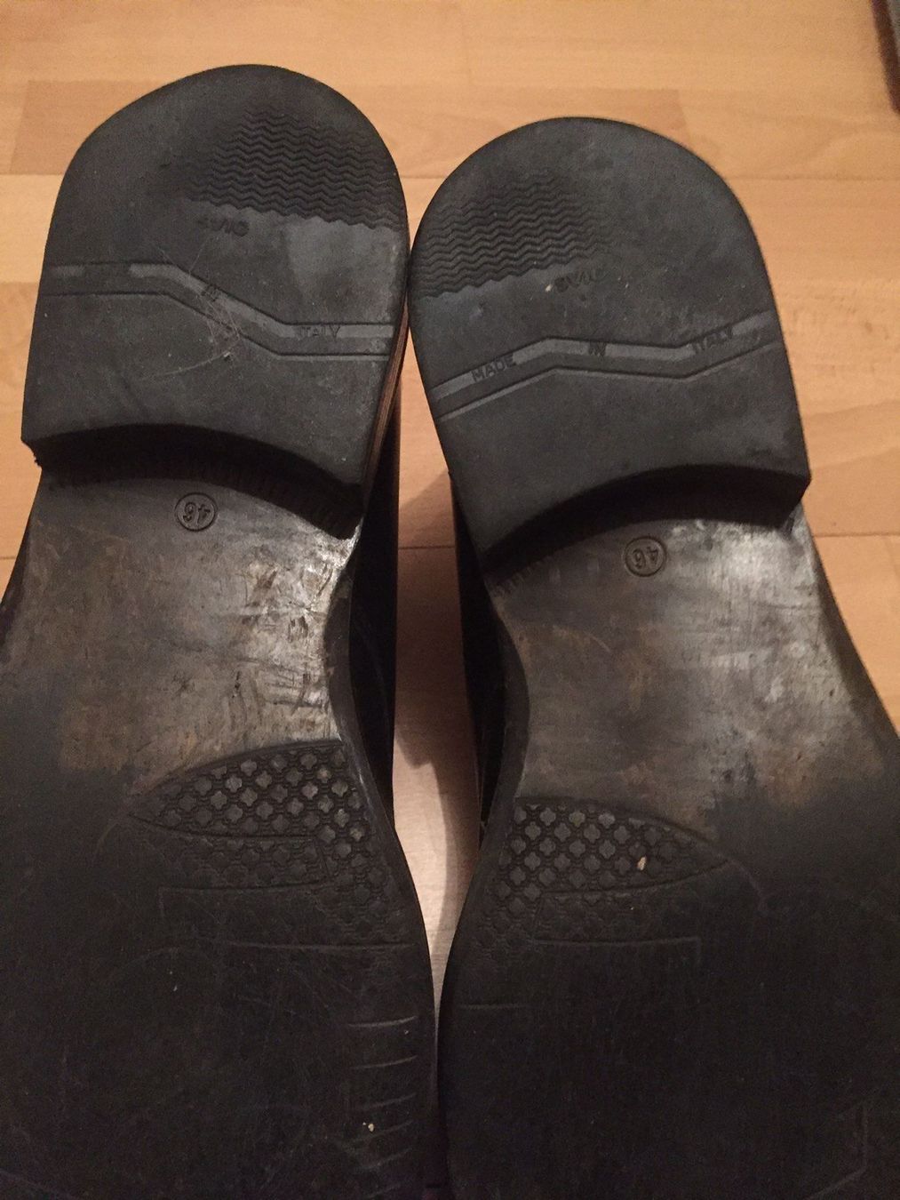Scarpe da uomo: Halbschuhe Gr. 46 schwarz – Usato da Muttenz venduto da bargain_hunter 1