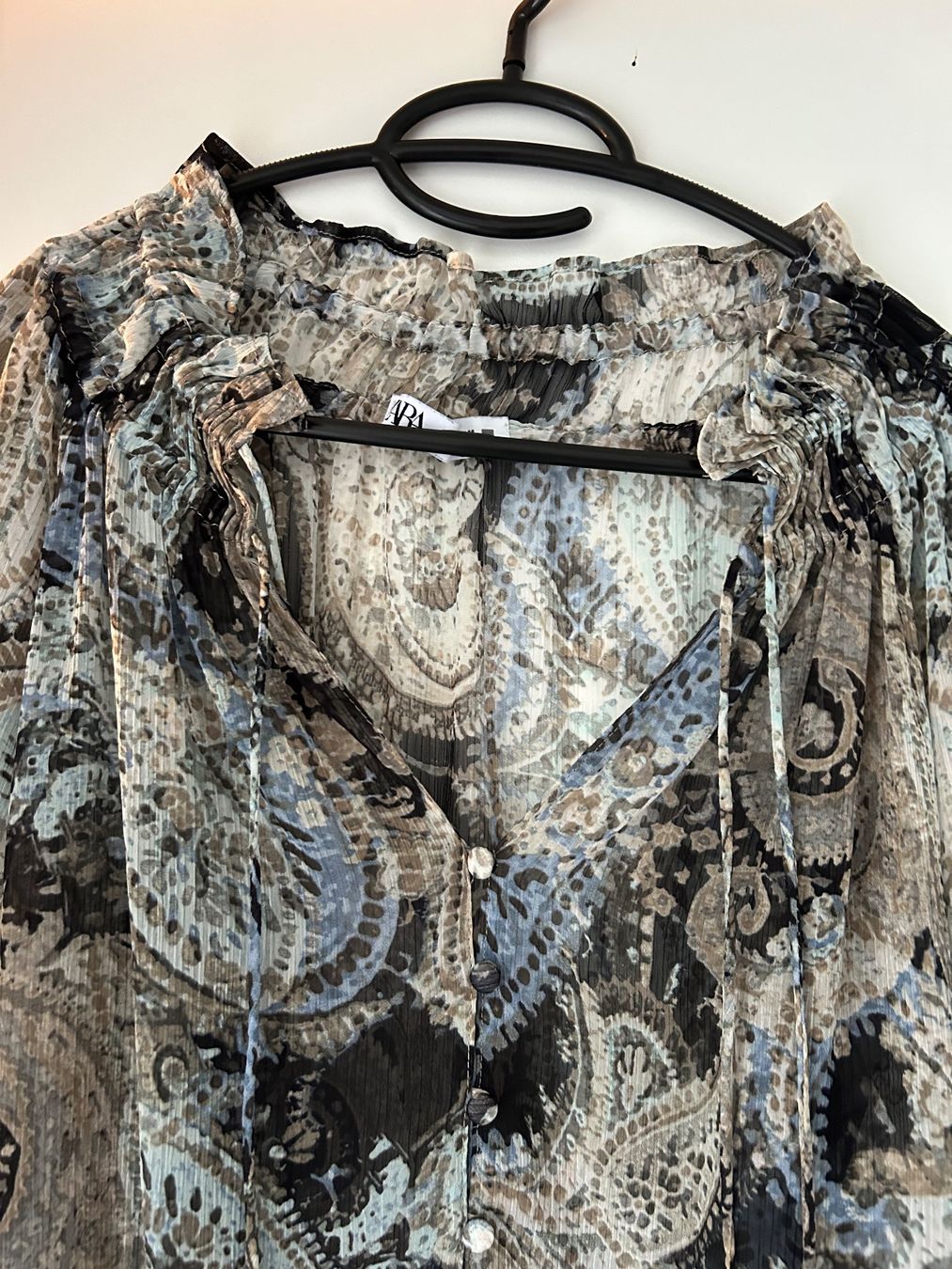 Zara Camicette: Lot de deux blouses semi-transparente Zara – Usato da Courrendlin venduto da loko2910 2