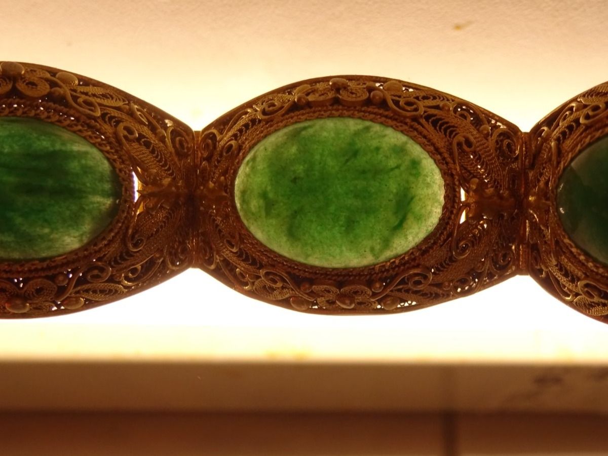 Armbänder & -reifen: Armband China mit Jade Handarbeit – Gebraucht aus Esslingen von FetteSchnecke 6