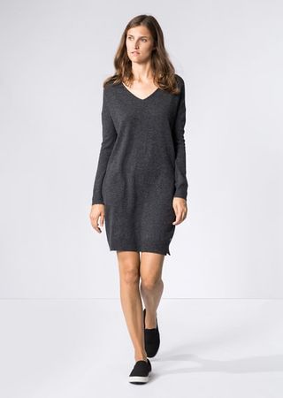 Marc O'Polo Woll-Strickkleid, Gr. 36