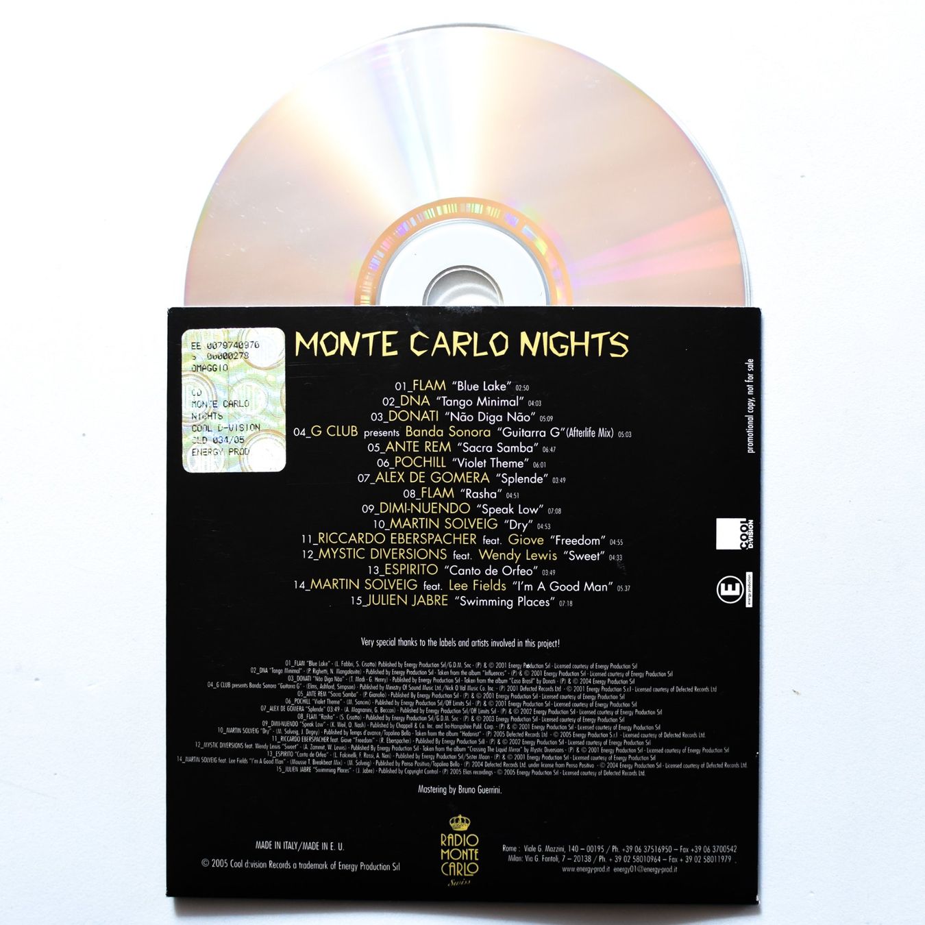 CDs: Monte Carlo Nights – Gebraucht aus Belmont-sur-Yverdon von ag97 1