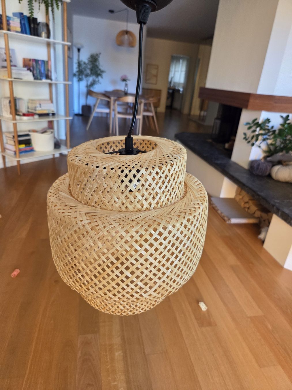 Ikea Kronleuchter & Deckenlampen: Hängelampe Bambus Ikea Sinnerlig – Gebraucht aus Zürich von GuentherZH