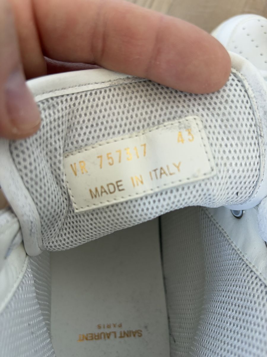 Saint Laurent Scarpe da uomo: Saint Laurent sneaker – Usato da Dübendorf venduto da bucho10 5