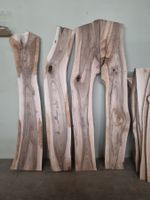 Nussbaum Massivholz Klotzbretter Natur Edelholz 4 Stk