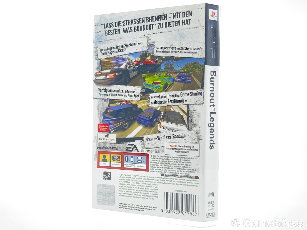 Sony Giochi: PSP Burnout Legends – Usato da Stettfurt venduto da GameBoerse 1