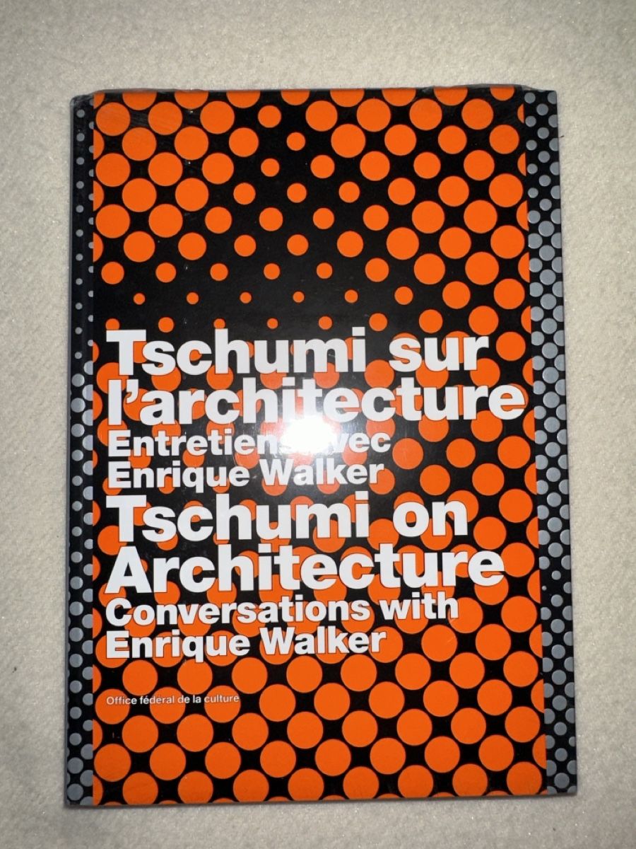 Libri: Tschumi on Architecture Conversation with E. Walker – Nuovo e nell'imballaggio originale da Bern venduto da schnupka