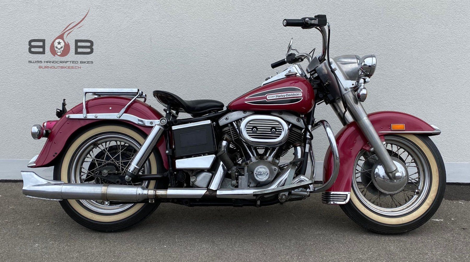 Harley-Davidson Chopper: HARLEY-DAVIDSON SHOVELHEAD FLH VETERAN – Usato da Sirnach venduto da B.O.B.BIKES 1