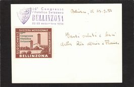 Congresso Fila. Svizzero Bellinzona 1956