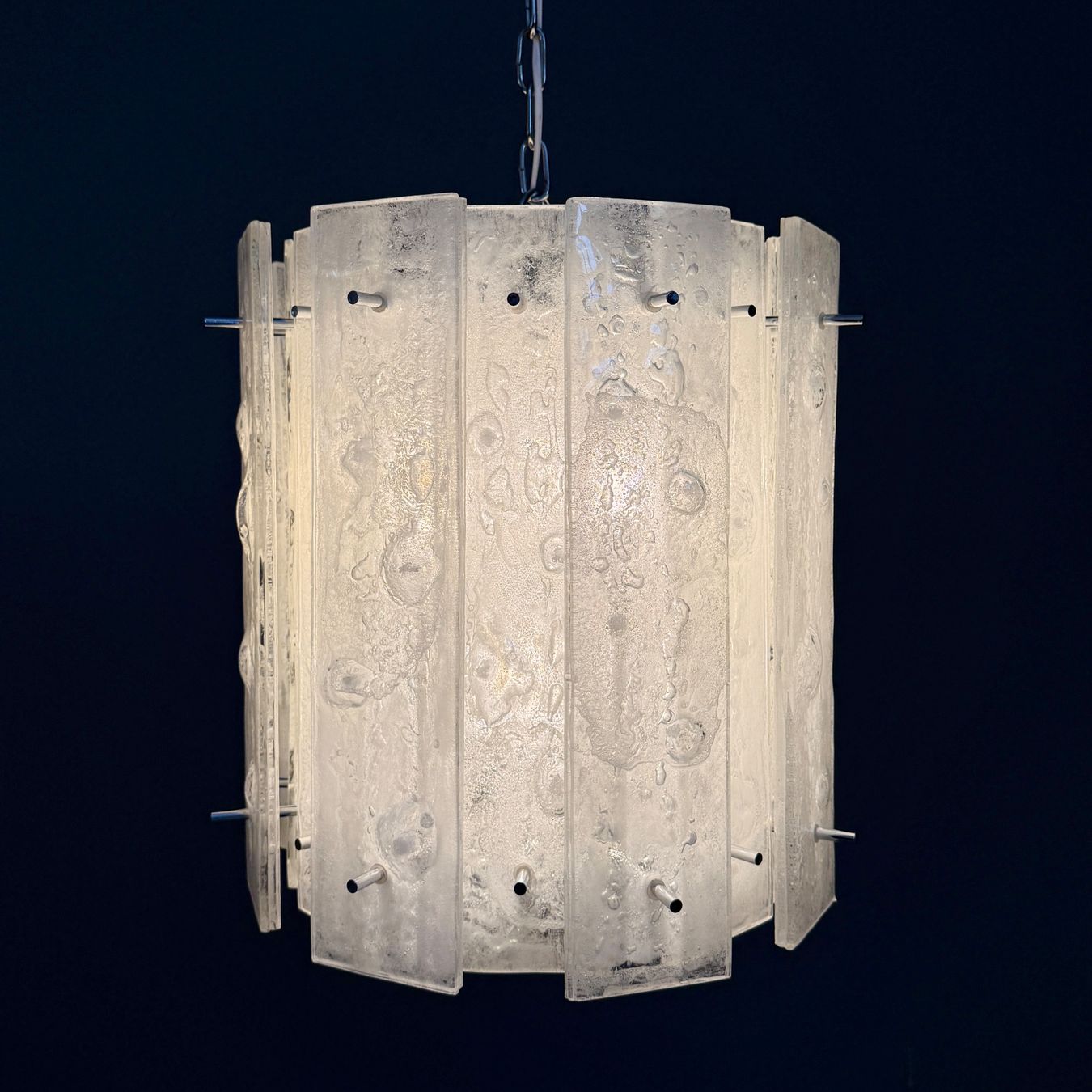 Lampadari & plafoniere: Vintage Big Bubble Glas Hängelampe – Usato da Uetikon am See venduto da StudioVintage 8