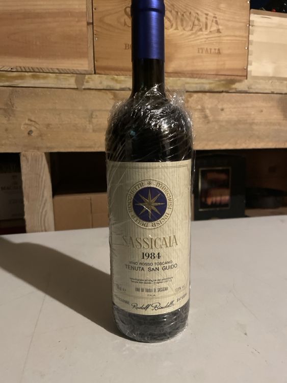 Sassicaia 1984 - Rarität aus der Toskana - Top Zustand! (Gebraucht) in ...
