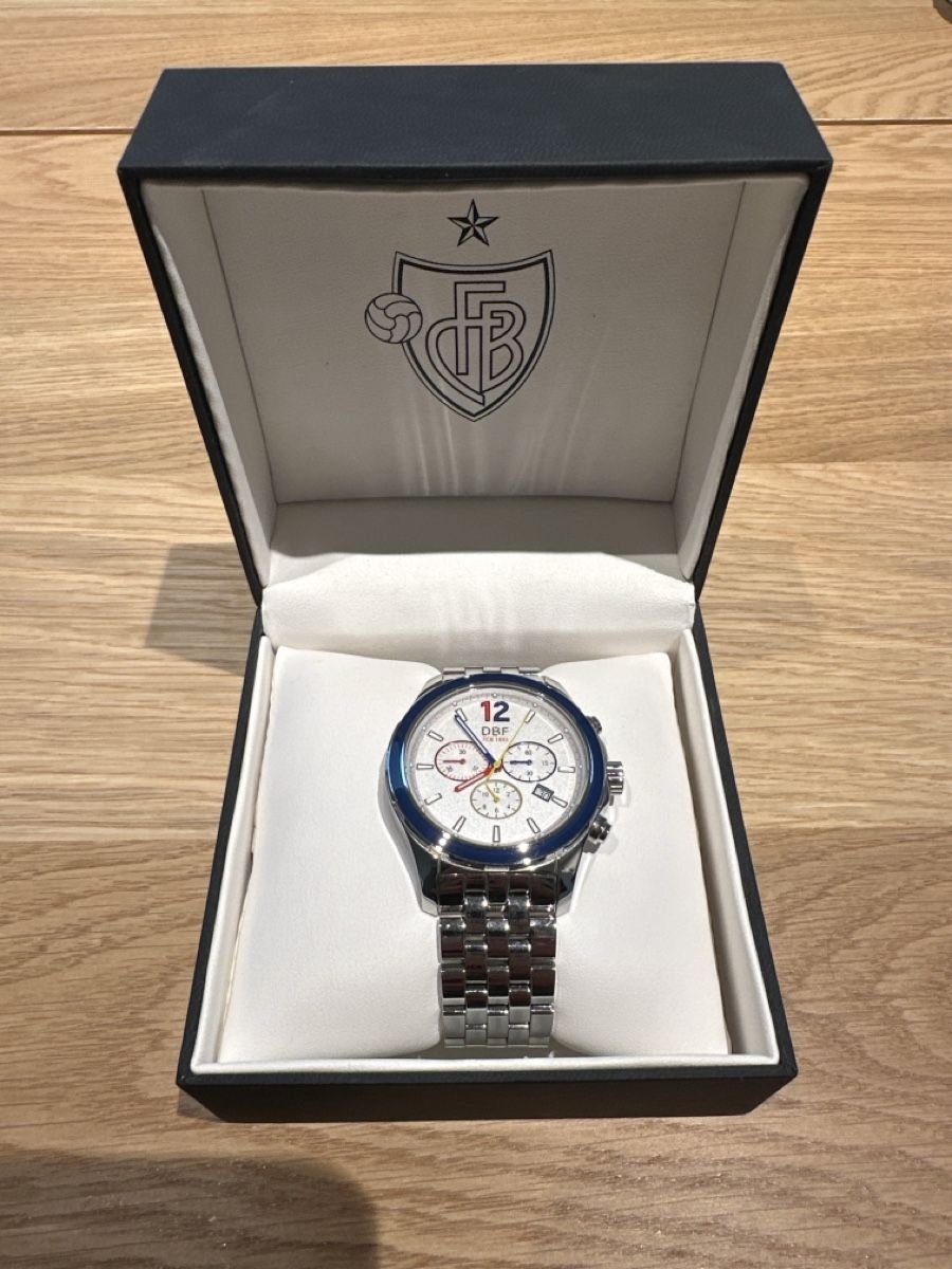 DuBois et fils Orologi: FC Basel Limited Edition Uhr – Nuovo (secondo la descrizione) da Gebenstorf venduto da dessig 1