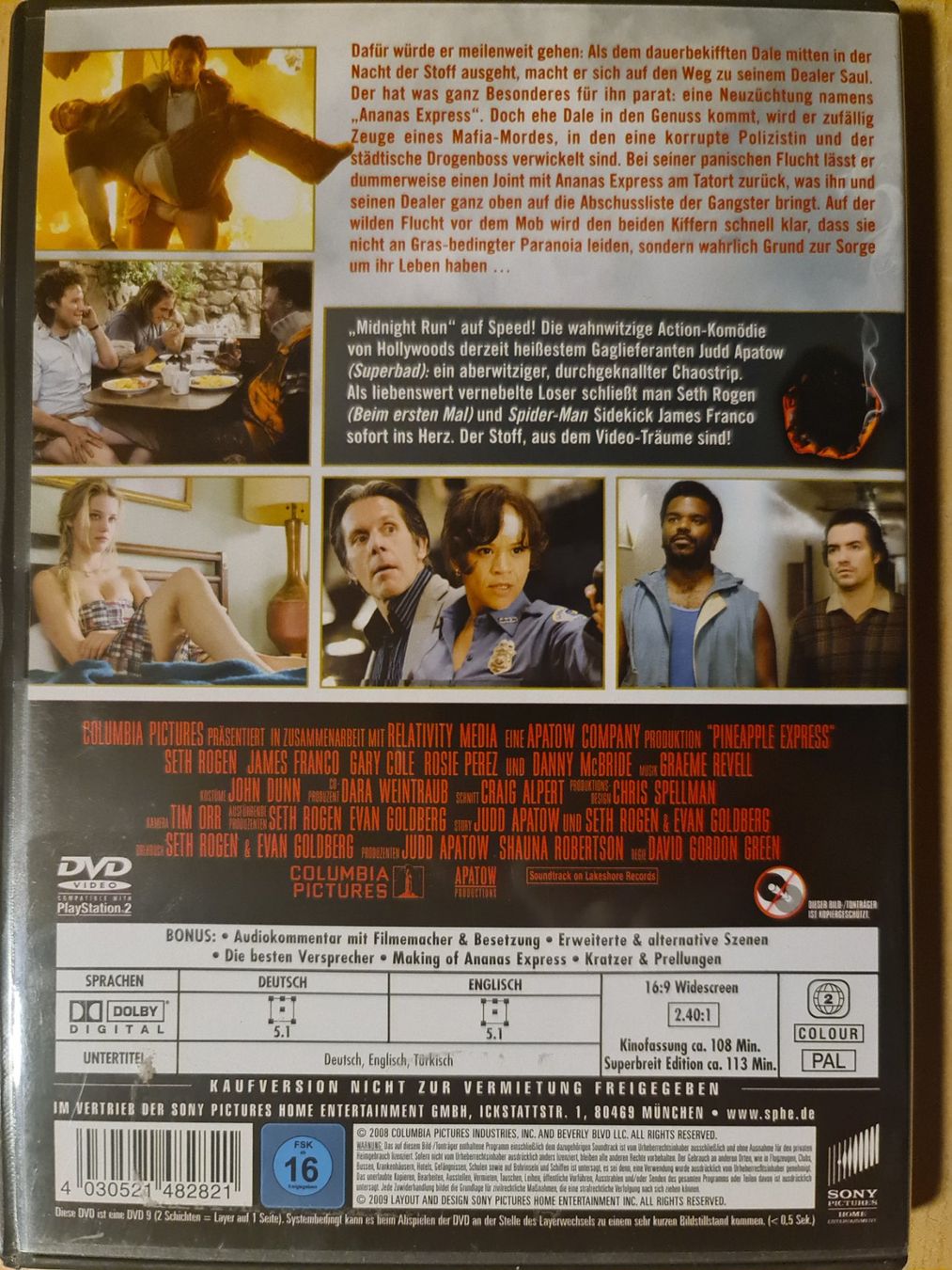 Tutti i DVDs: Ananas Express – Usato da Dintikon venduto da Vexi 1