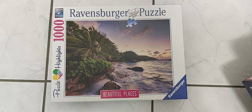 Puzzle: Isola Praslin Puzzle Ravensburger 1000 PZ  – Usato da Morbio Inferiore venduto da Dome_