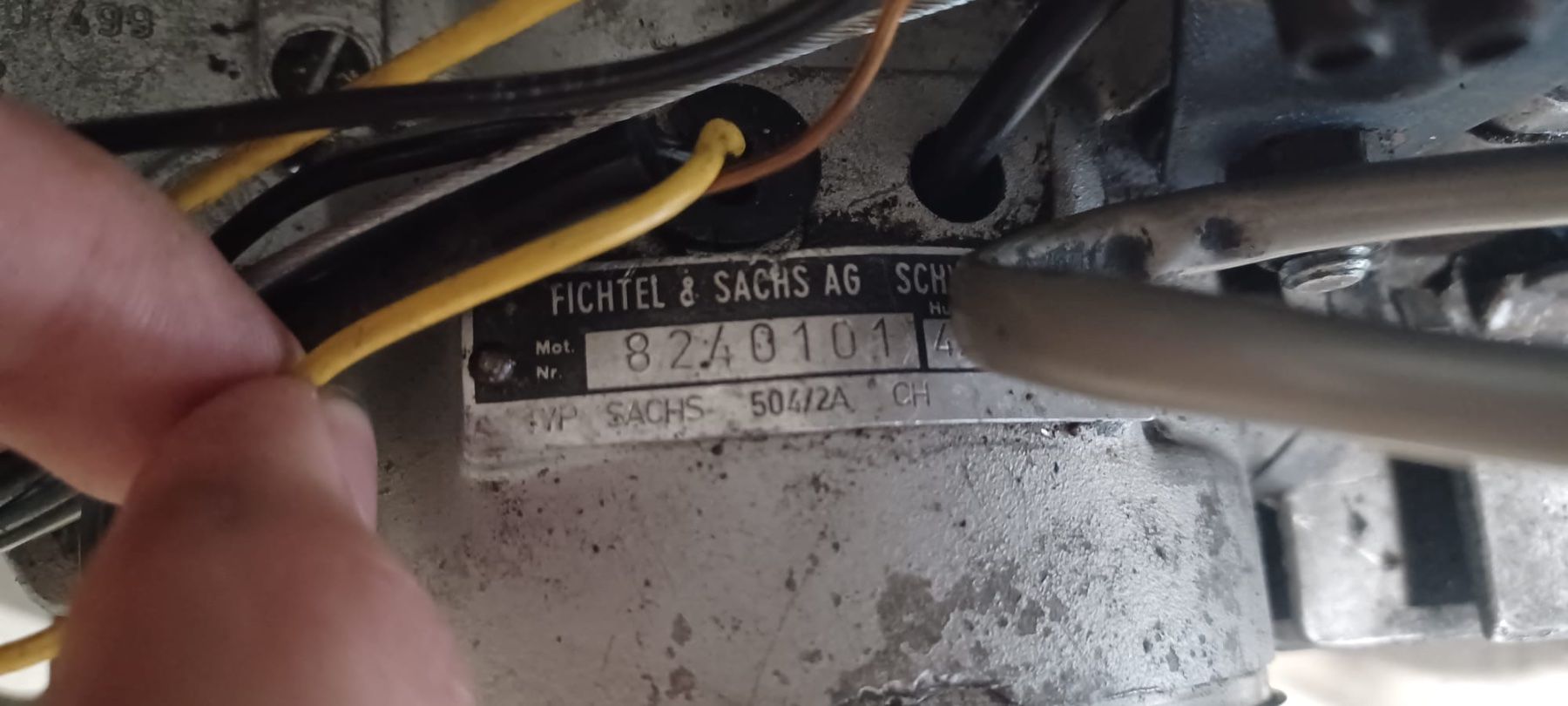 Sachs Ciclomotori: Mofa Sachs 504 2a teilrestauriert – Usato da Brislach venduto da hotbird11 6