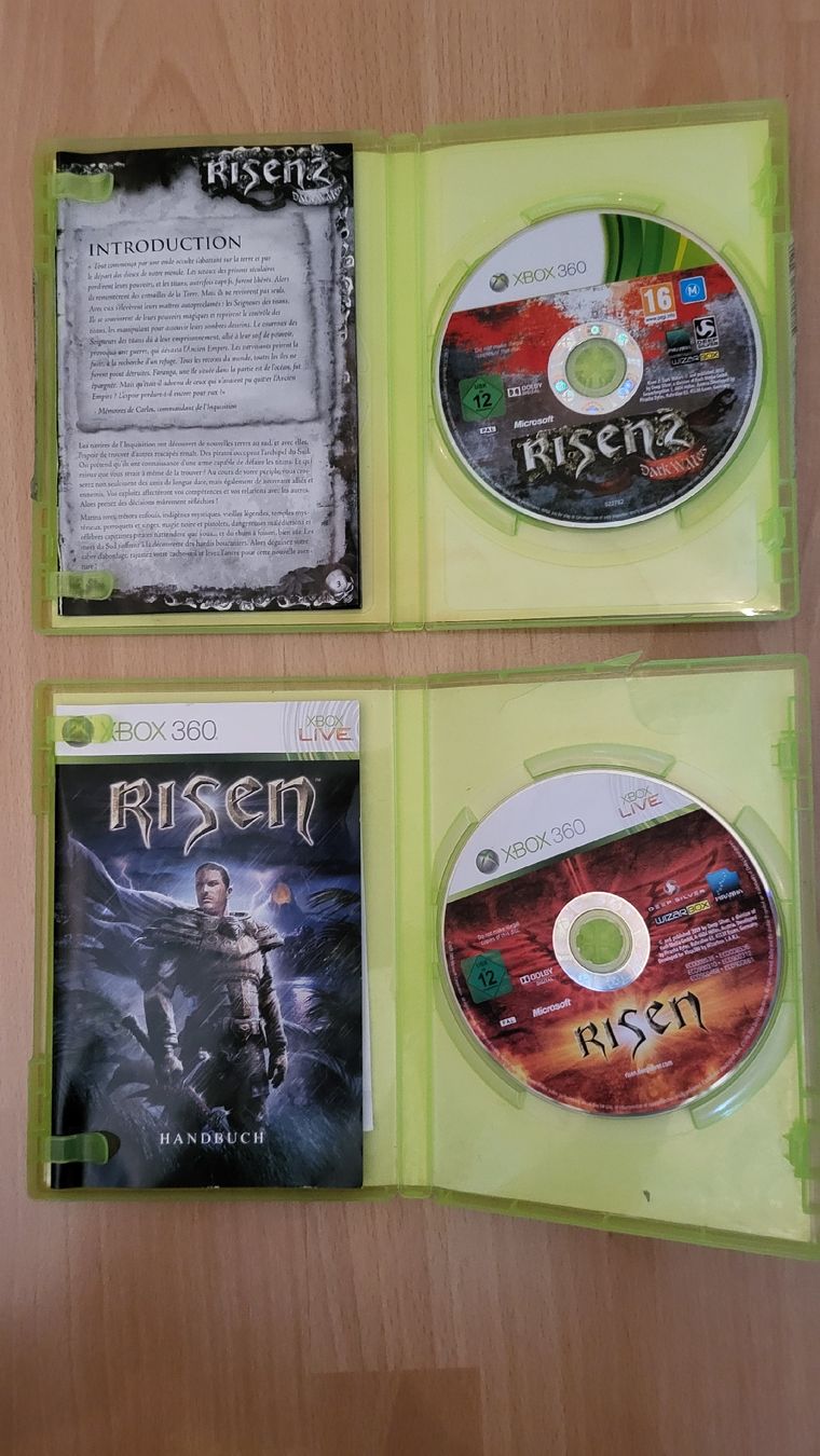 Giochi: X Box 360 Spiele Sammlung 4x Kompl.mit Anleitung. – Usato da Biel/Bienne venduto da Retrohr 1