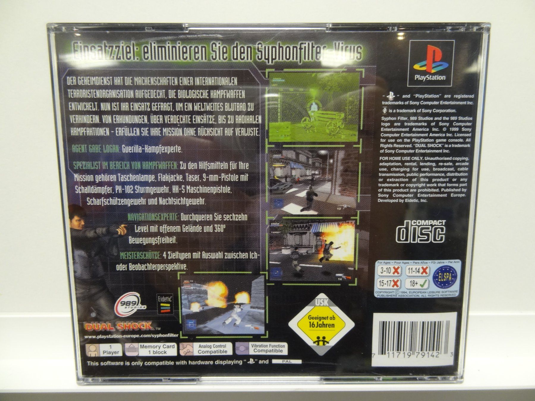 Sony Jeux: Syphon Filter Playstation 1 PS1 – D'occasion à luzern par musicandart 1