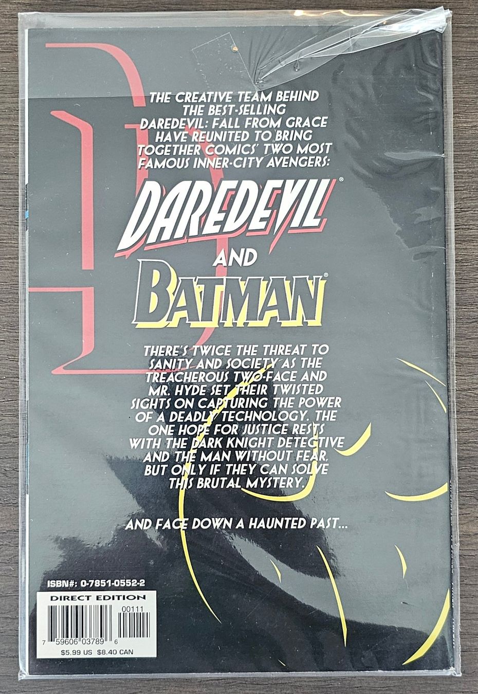 Fumetti: Daredevil And Batman Marvel DC Comic Book Crossover 1997 – Usato da Meyrin venduto da bigjoejr69 1