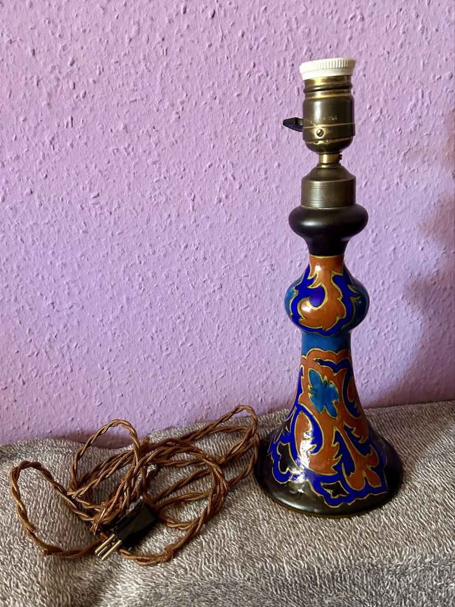 Lampade: Lampe de table Gouda ancienne – Usato da Petit-Lancy venduto da Pierre_le_voyageur 1