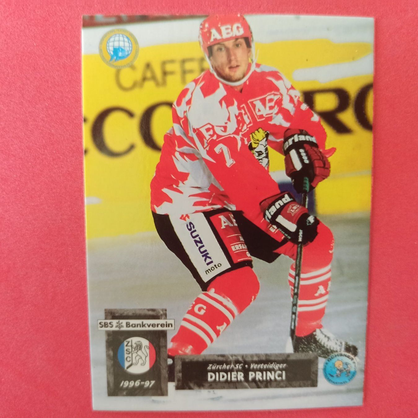 Carte collezionabili: Didier Princi - ZSC CARD - 1996/97 – Usato da Dübendorf venduto da kb86_MOVIE