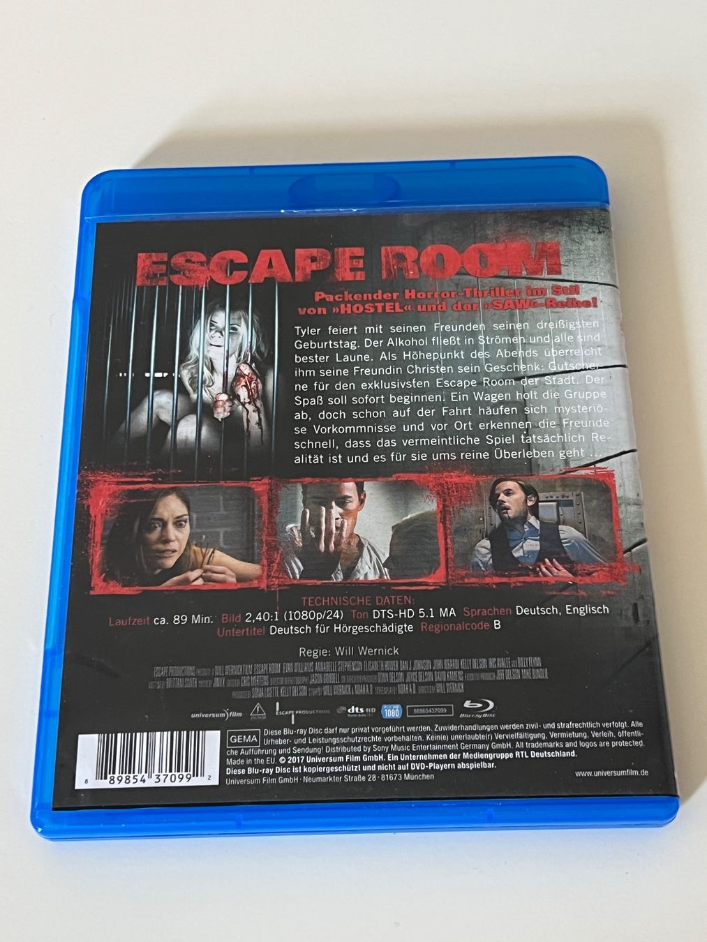 Alle DVDs: Escape Room - Das Spiel geht weiter - Blu-Ray – Neu (gemäss Beschreibung) aus Altstätten SG von sheamus 1
