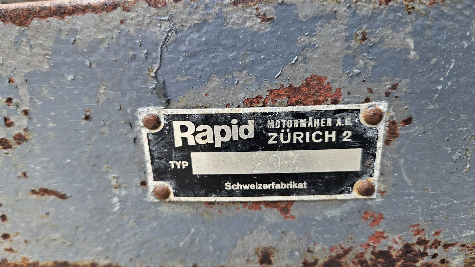 Rapid Trattori: Rapid Triebachsanhänger  – Usato da Meiringen venduto da sense33 4