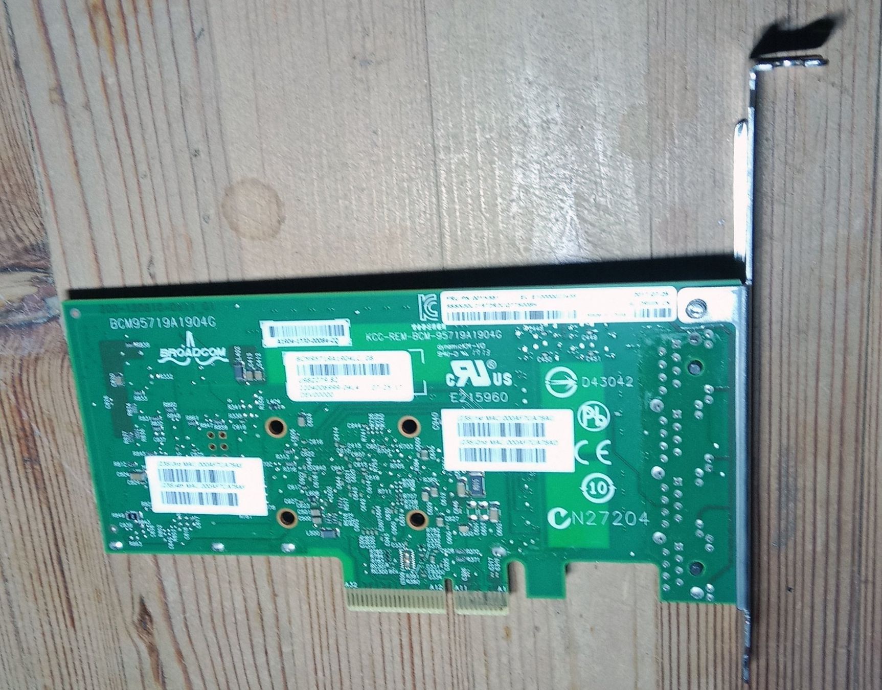 Componenti elettronici: BroadCom BCM95719A1904G 4-Port PCIe Network Adapter Card – Usato da Bern venduto da Dedonegro 2