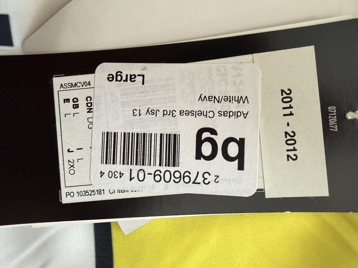 Adidas Canottiere & Pantaloni: Chelsea Away 2011/2012 – Nuovo (secondo la descrizione) da Cham venduto da Sandro-G 3