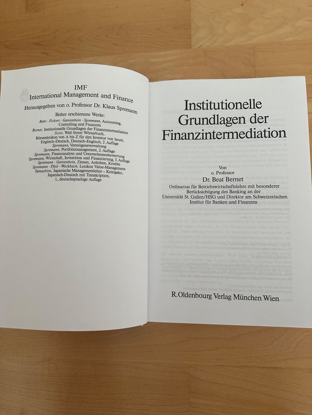 Libri: Berner: Finanzintermediation - Top Zustand! Uni Stoff! – Usato da Rothenburg venduto da wer_g9fd 3