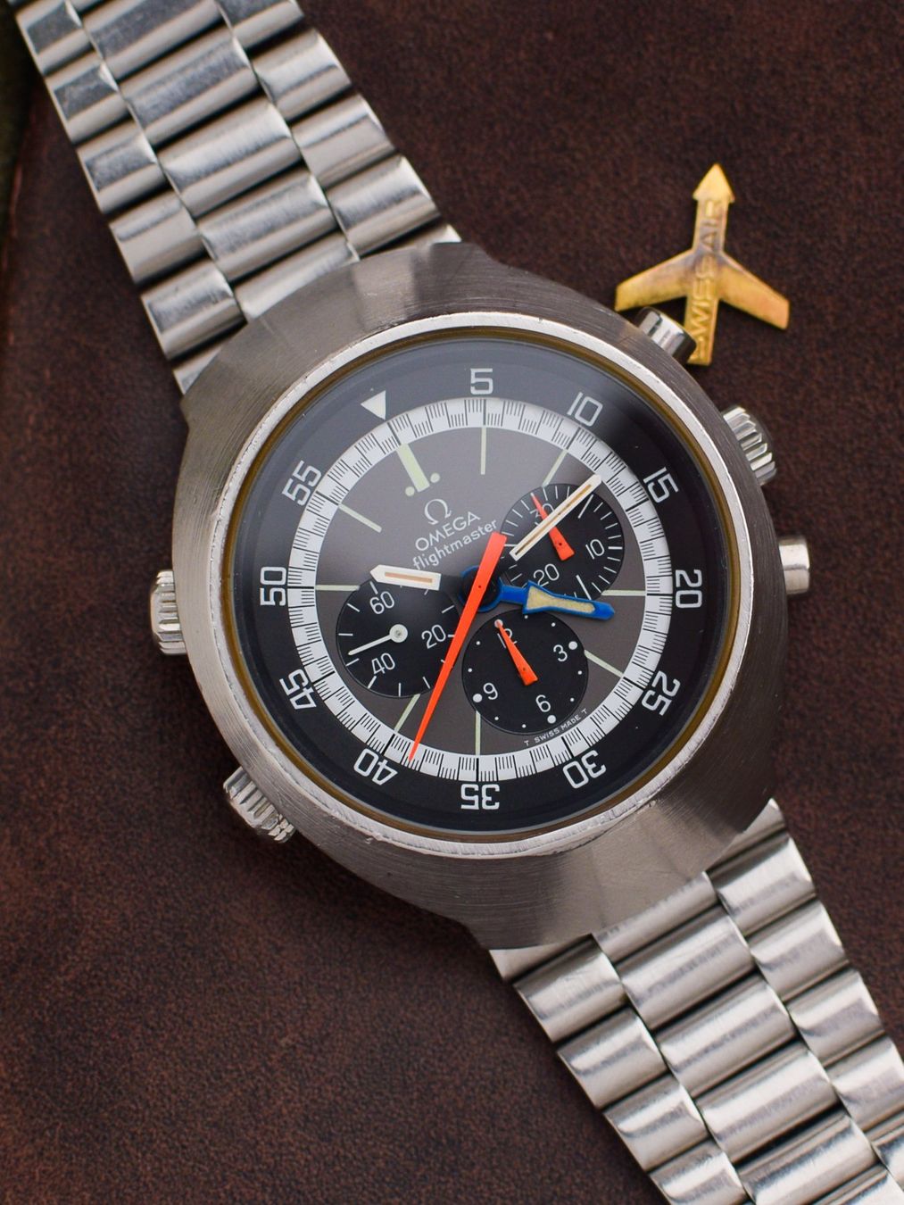 Omega Uhren: Omega Flightmaster GMT Chronograph ref. 145.036 from 1972 – Gebraucht aus St. Gallen von Andrej99 2