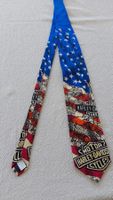 Harley-Davidson Kravatte USA Sternenbanner Vintage