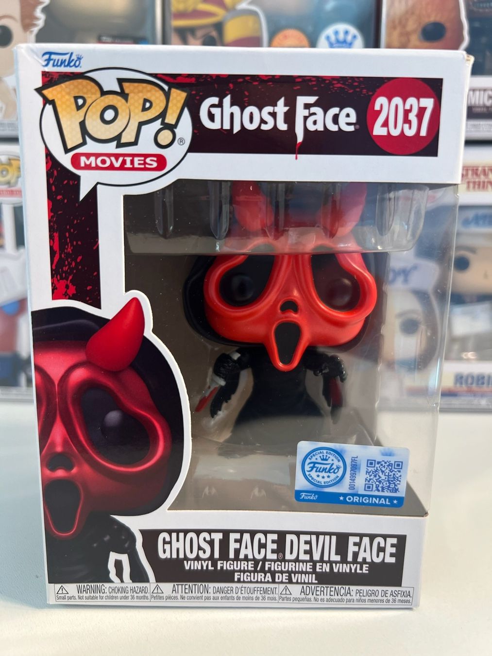 Funko Figurines: Funko POP! Scream Ghost Face Devil Face Métallique Limitée – Neuf avec emballage d'origine à Le Mouret par perfectbijou