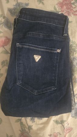 Guess Jeans Skinny Fit Denim Trousers Size 27 Blue