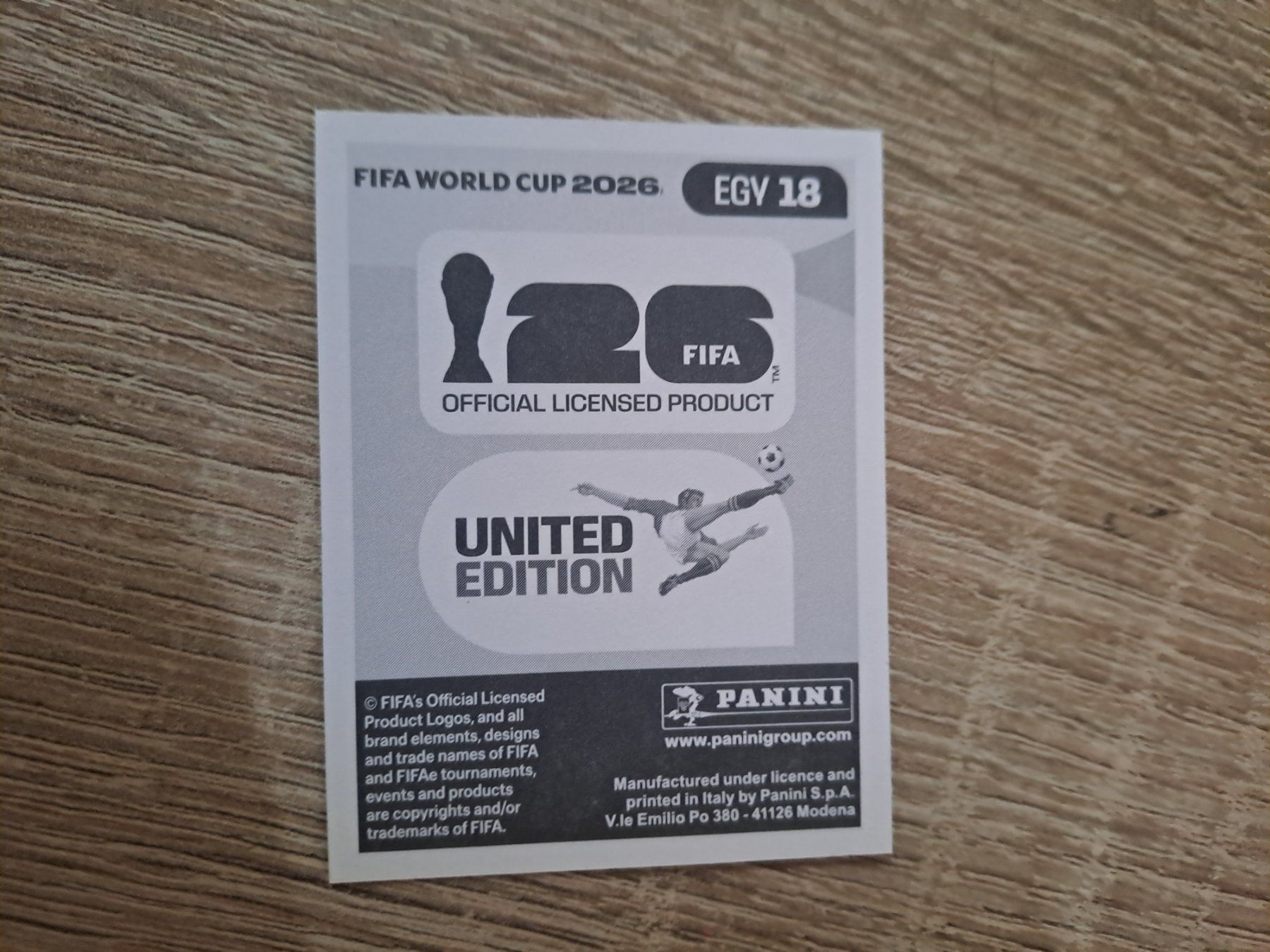Fifa Sammelbilder & Trading cards: EGY 18 – Neu (gemäss Beschreibung) aus Pratteln von olliw 1