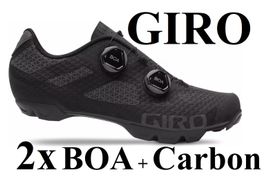 40.5 NEU 269Fr Giro Fahrradschuh BOA Mountainbike Carbon SPD