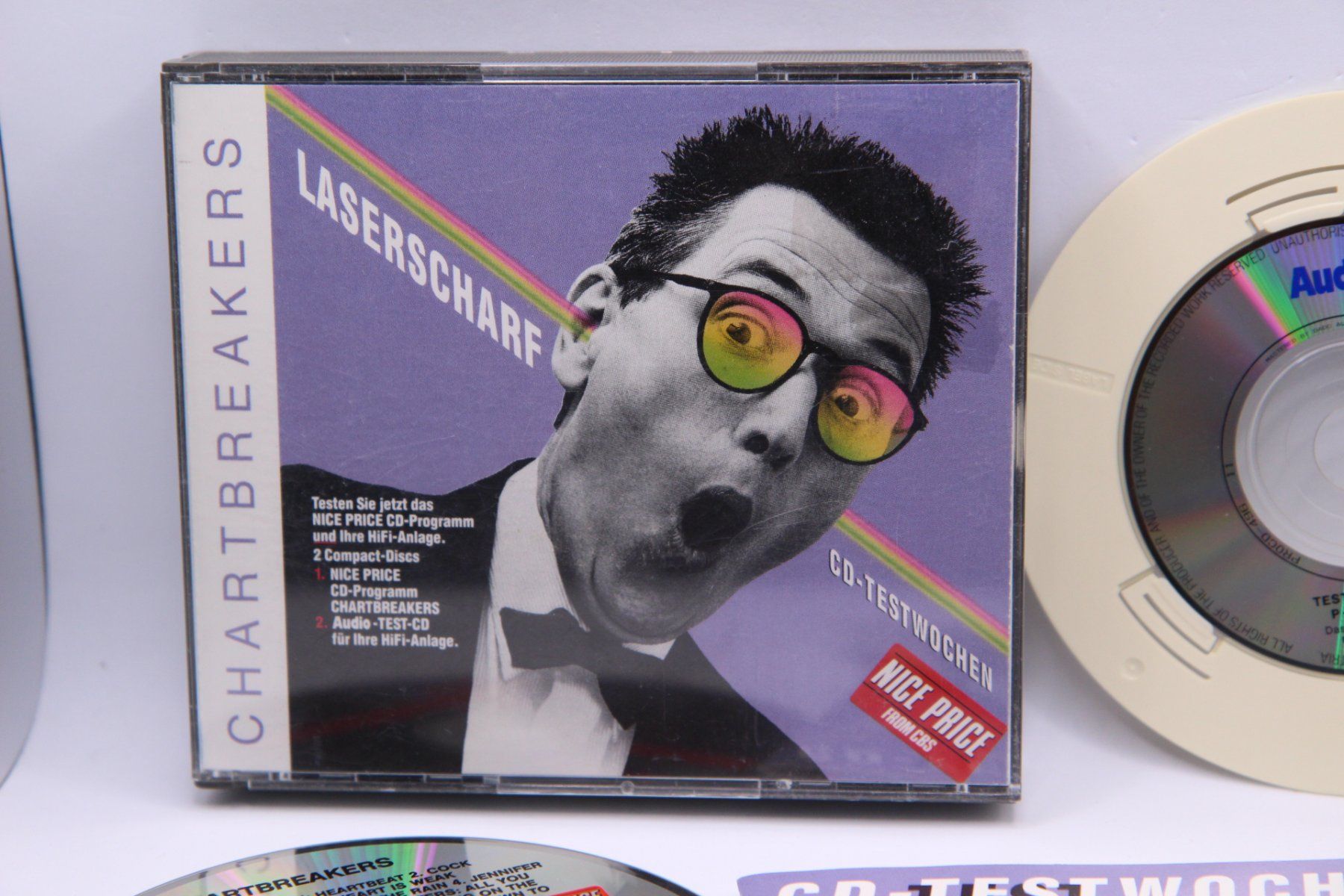 CD: 2 CD Test CD Mini-Stakkato + Chartbreakers + Herbie Hancock – Usato da Ernetschwil venduto da luisvonerni 1