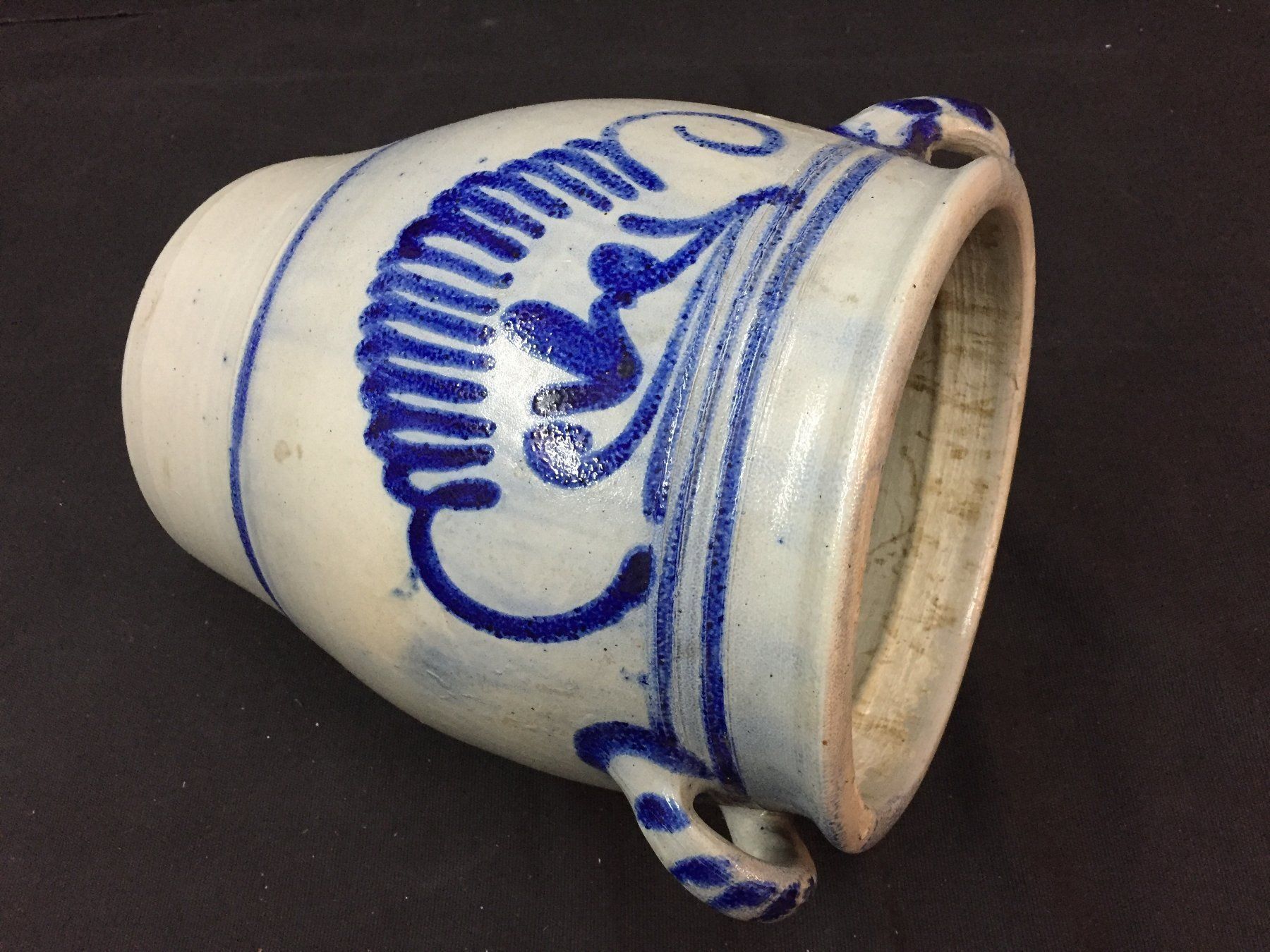 Töpfe: Alter Blauer Steinzug Topf – Gebraucht aus Schaffhausen von vintageville 8