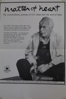 Original Filmplakat "Matter of Heart" C.G. Jung selten!