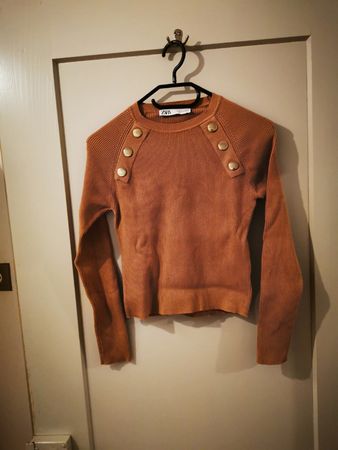 Zara Pullover, Gr. M, Top Zustand, Herbst Strick-Look