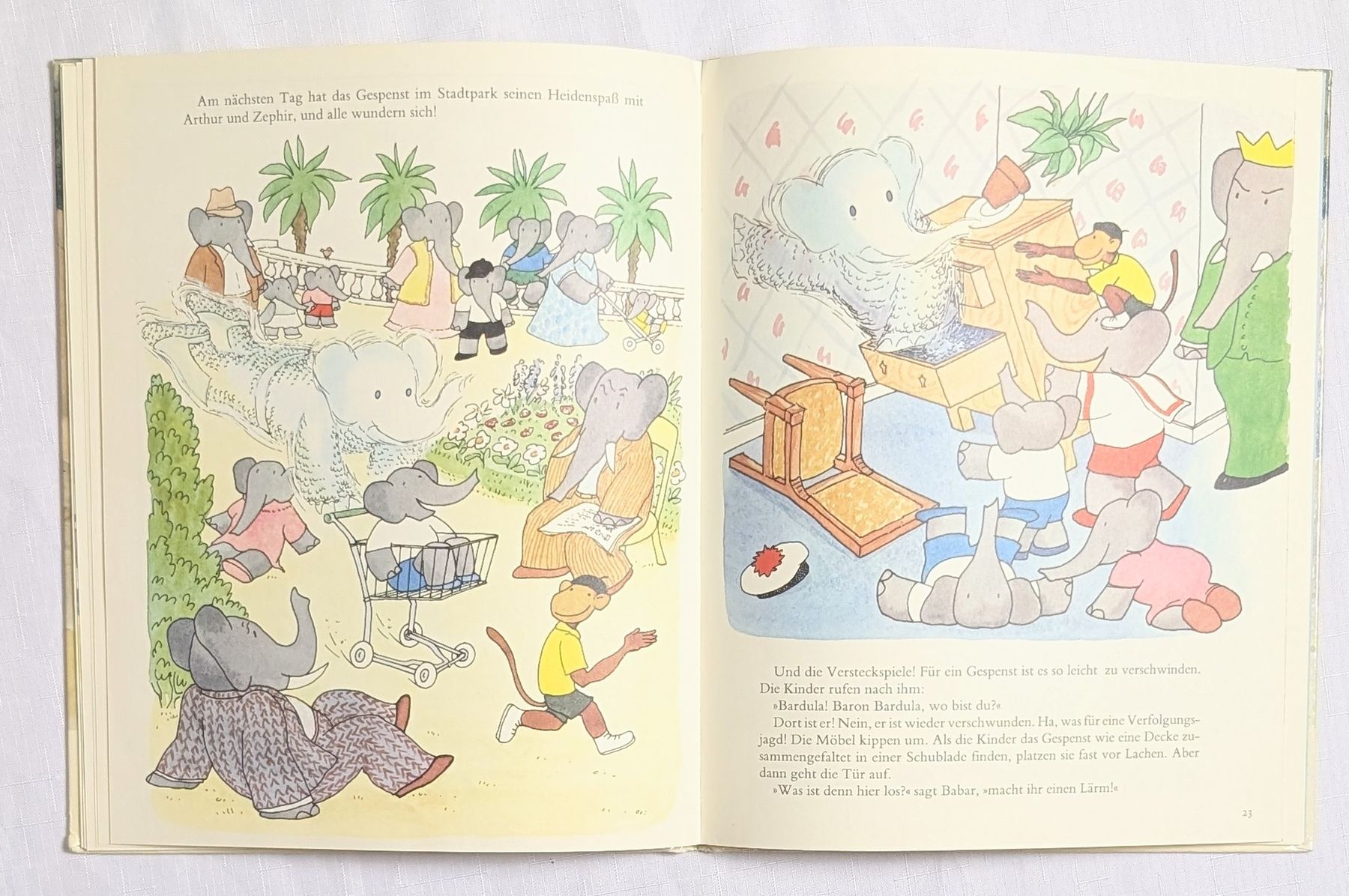 Livres: BABAR UND DAS GESPENST - LAURENT DE BRUNHOFF – Neuf (Voir description) à Wängi par ABIZONE-86 4