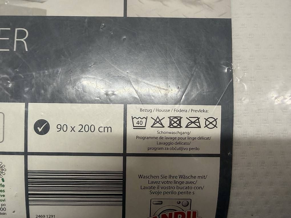 Materassi: neuer Matratzentopper 90x200cm – Nuovo e nell'imballaggio originale da Necker venduto da liq24 2